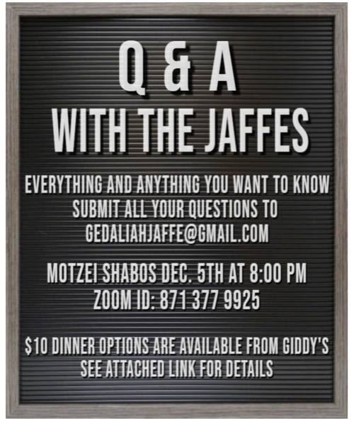 Banner Image for Q & A with Jaffes